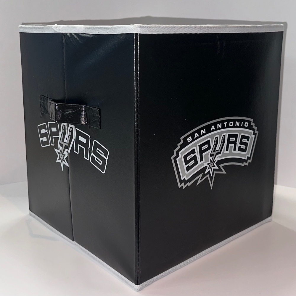 New San Antonio Spurs Storage Cube 12x12x12